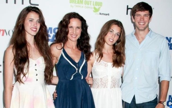 Paul Qualley's three kids reside with their mother, Andie.